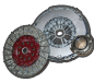 spinning complete car clutch system